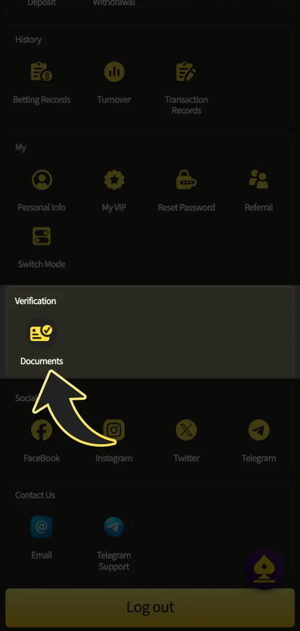 Access the verification section on the TekkaBuzz registration page immediately.